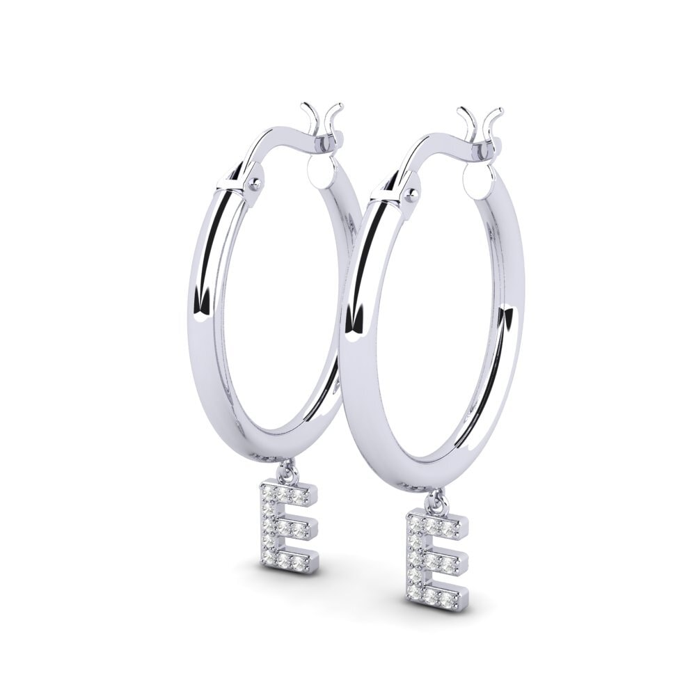 White sapphire Earring Camara E