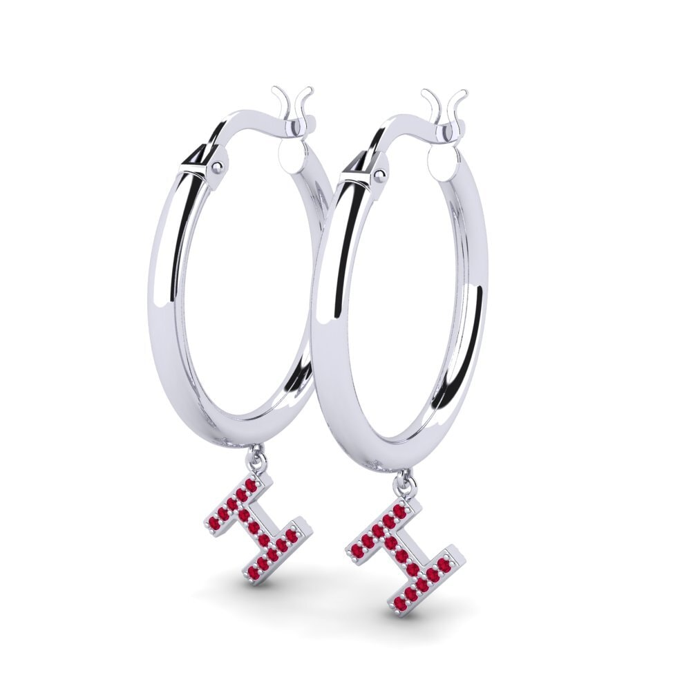 Ruby Women's Earring Camara H