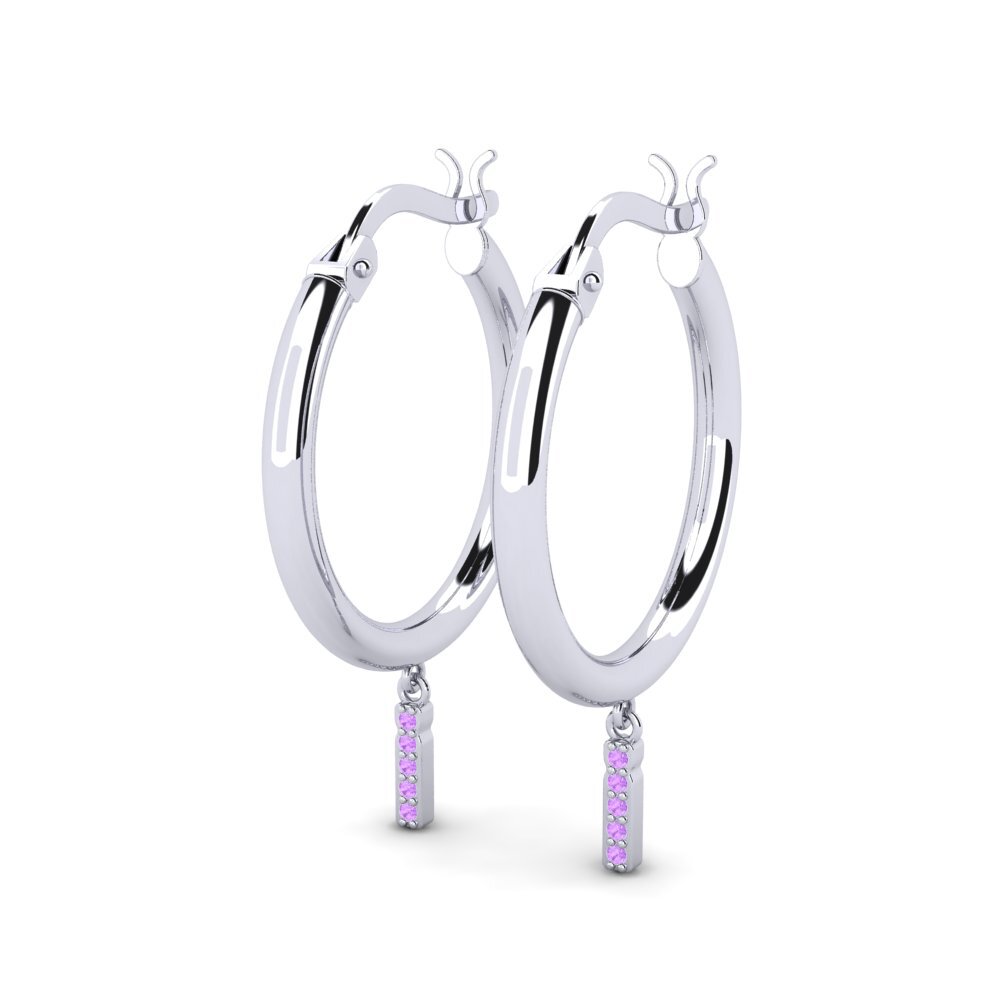 Amethyst Women's Earring Camara I