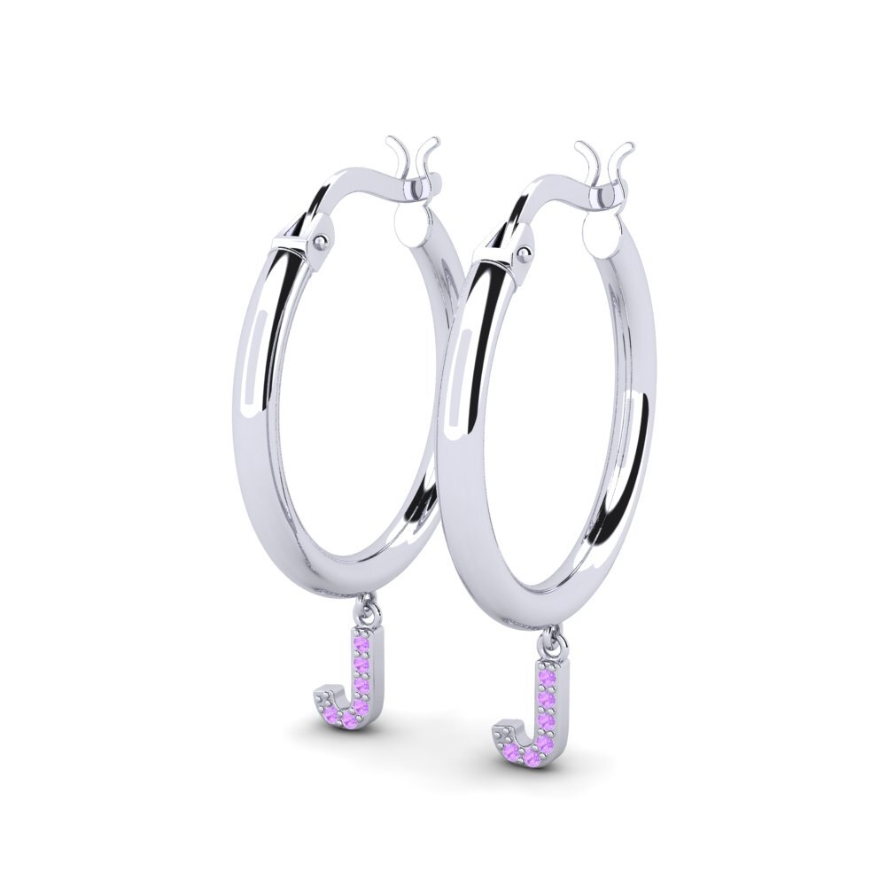 Amethyst Women's Earring Camara J