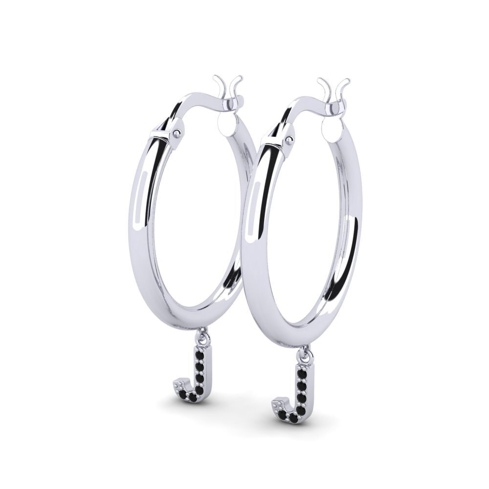 Black Sapphire Women's Earring Camara J