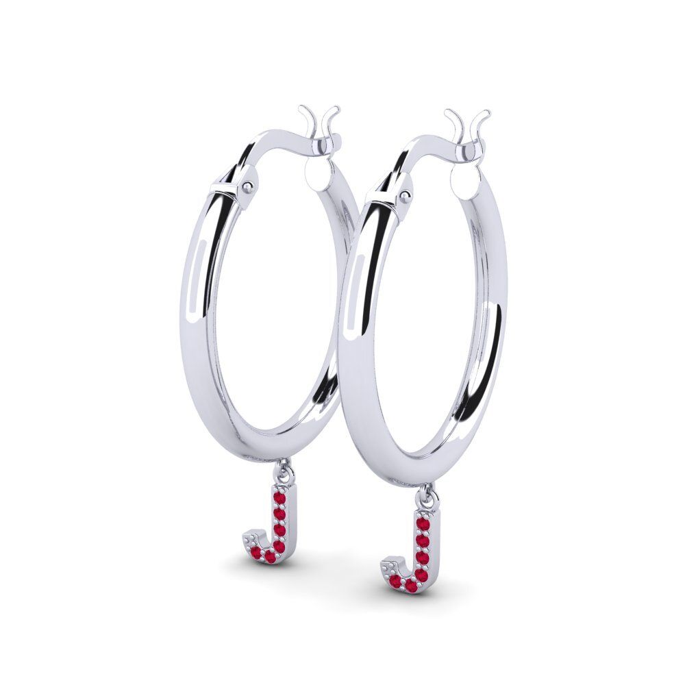 Ruby Women's Earring Camara J