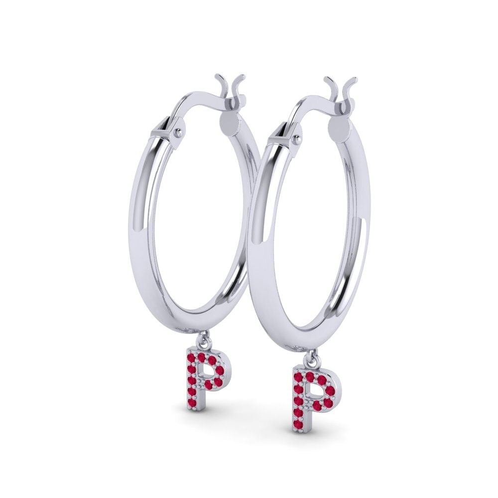 Ruby Women's Earring Camara P