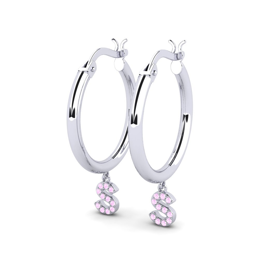 Pink Sapphire Women's Earring Camara S