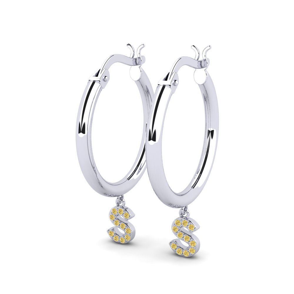 Yellow Diamond Women's Earring Camara S