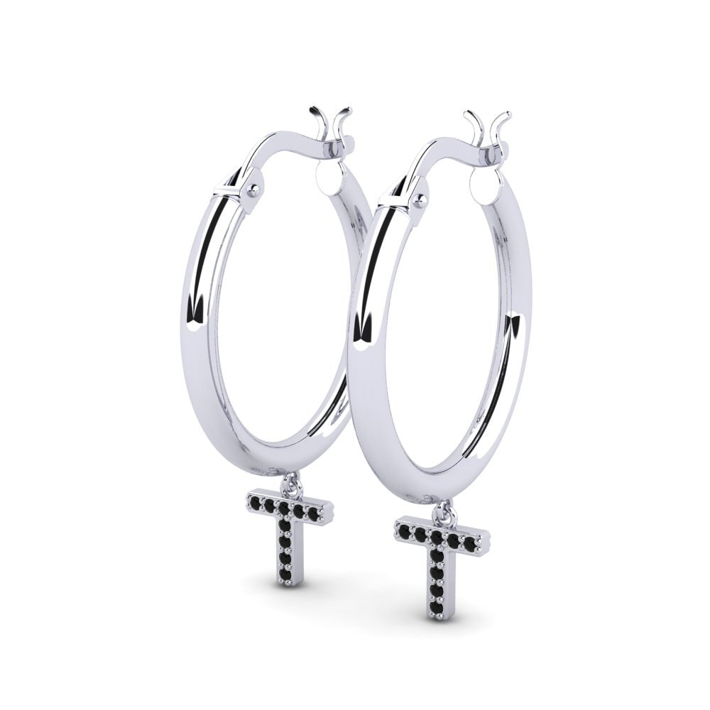 Black Sapphire Women's Earring Camara T