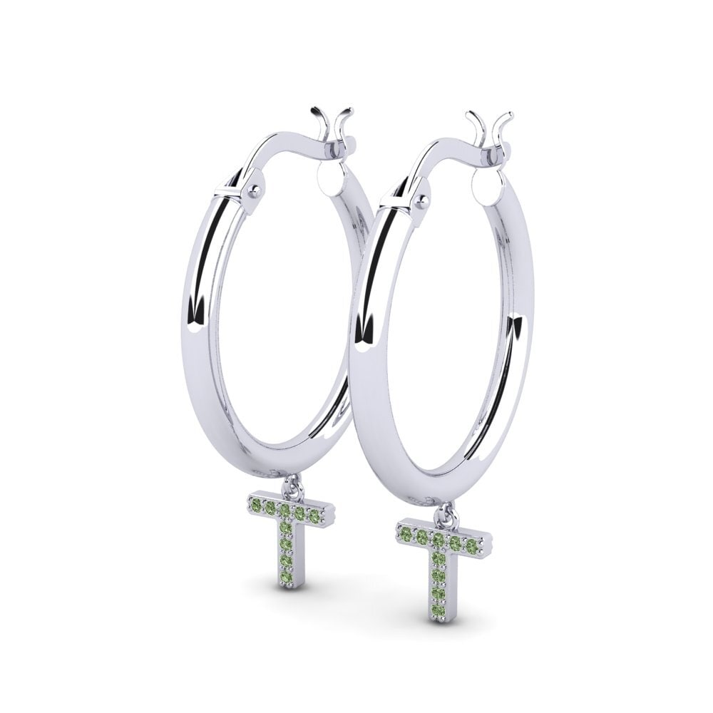 Green Diamond Women's Earring Camara T