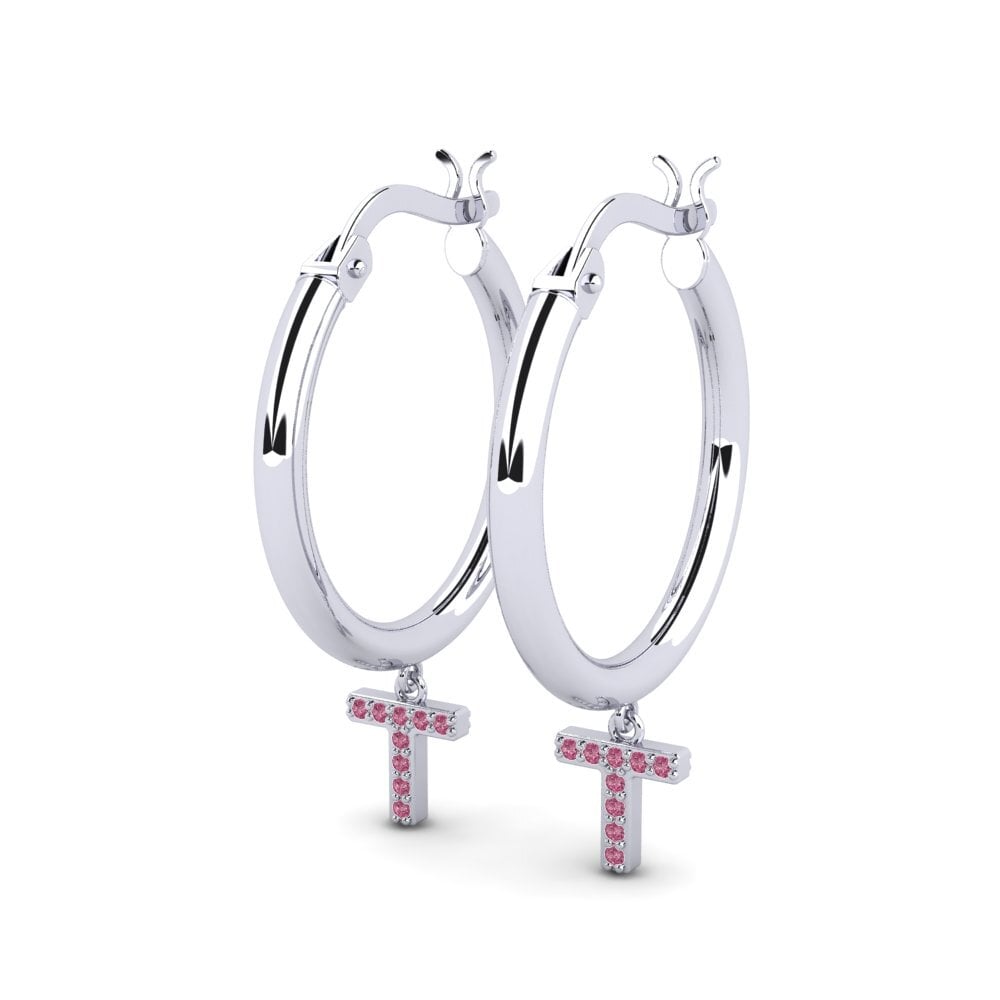 Rhodolite Garnet Women's Earring Camara T