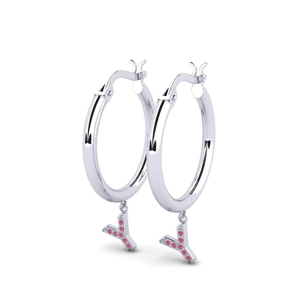 Rhodolite Garnet Women's Earring Camara Y