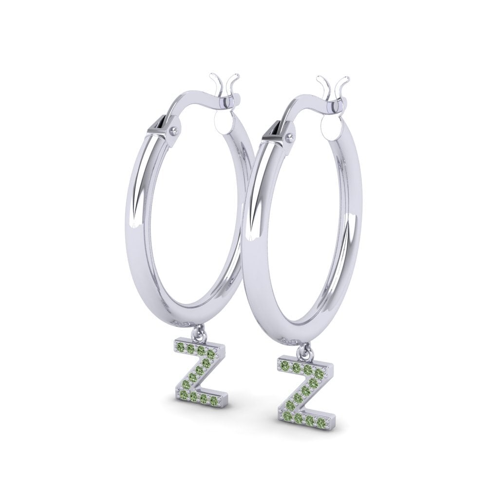 Green Diamond Women's Earring Camara Z