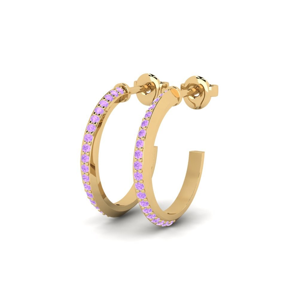 Amethyst Damen ohrring Cambio
