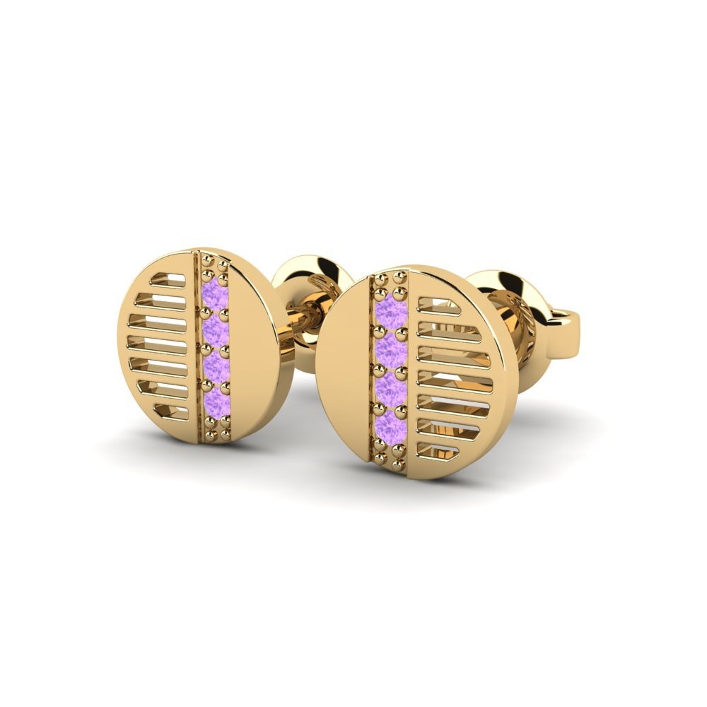 Amethyst Damen ohrring Camile