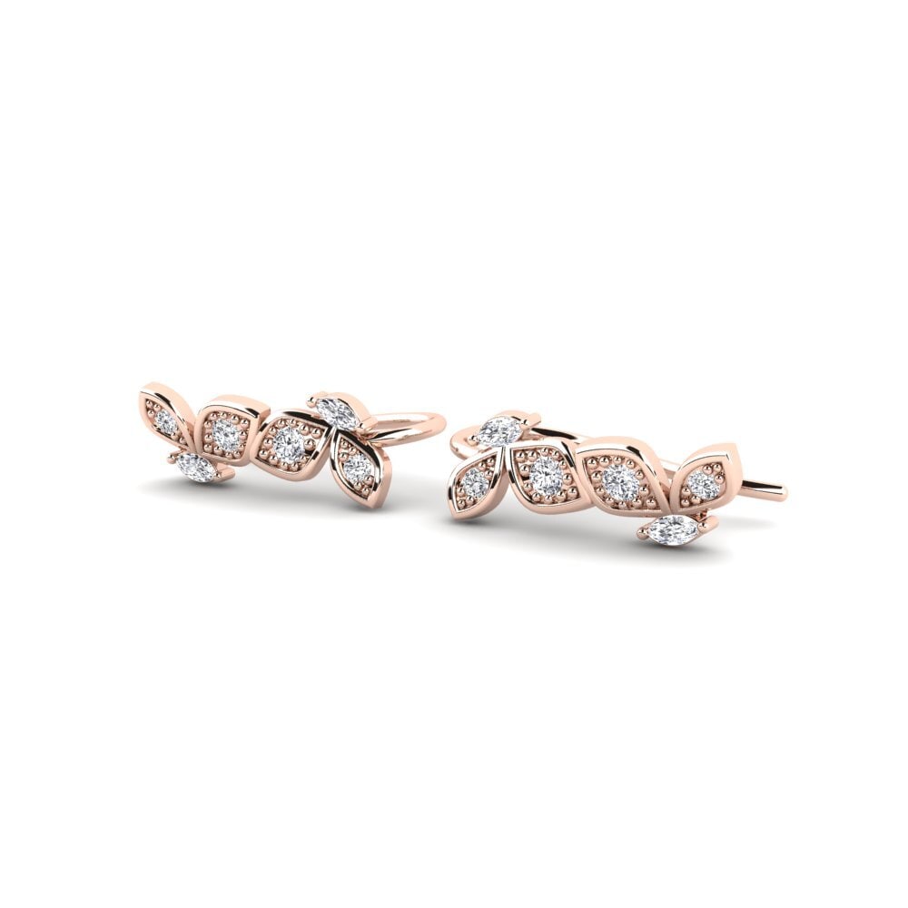 14k Rose Gold Women's Earring Candacew