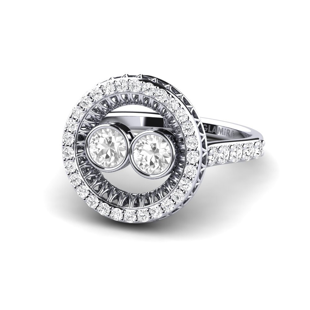 White sapphire Ring Caniculairen