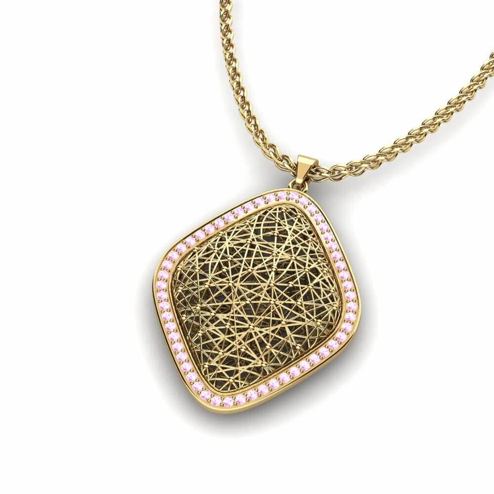 Pink Sapphire Women's Pendant Canonisero