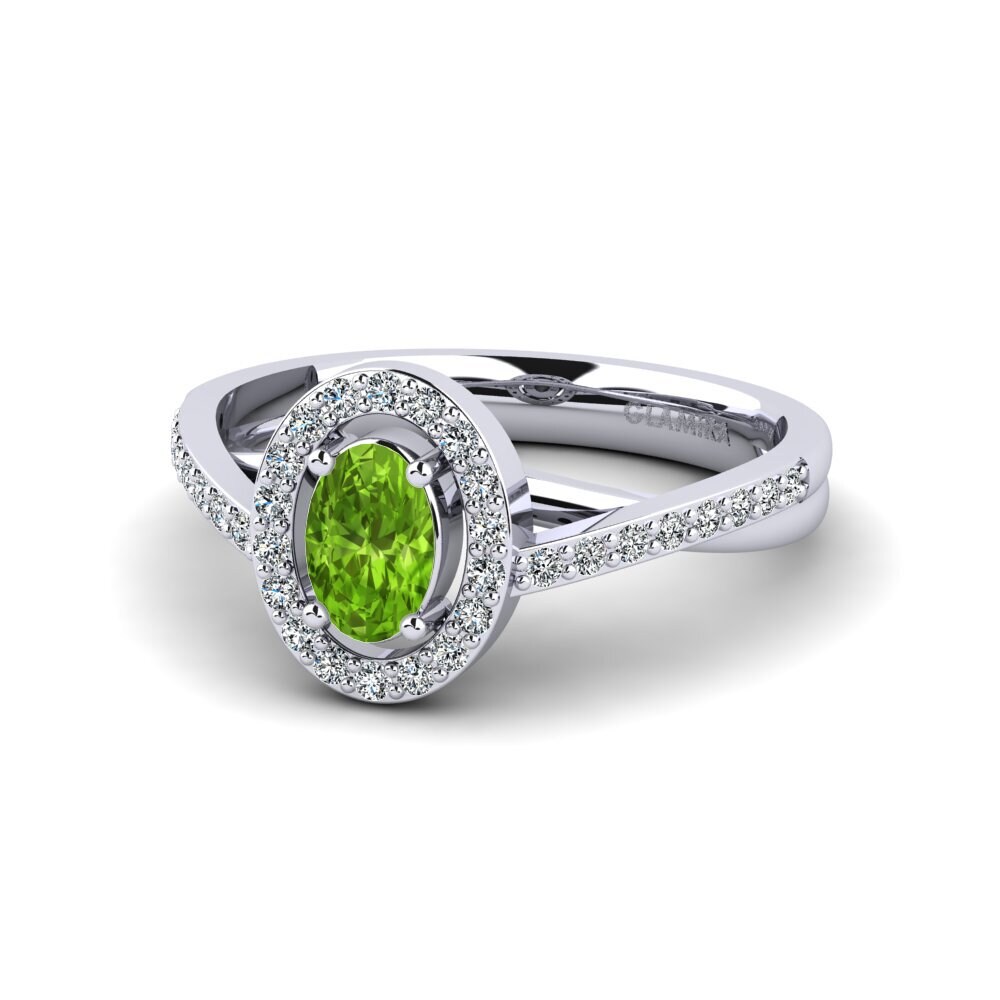 Peridot Women's Ring Caol
