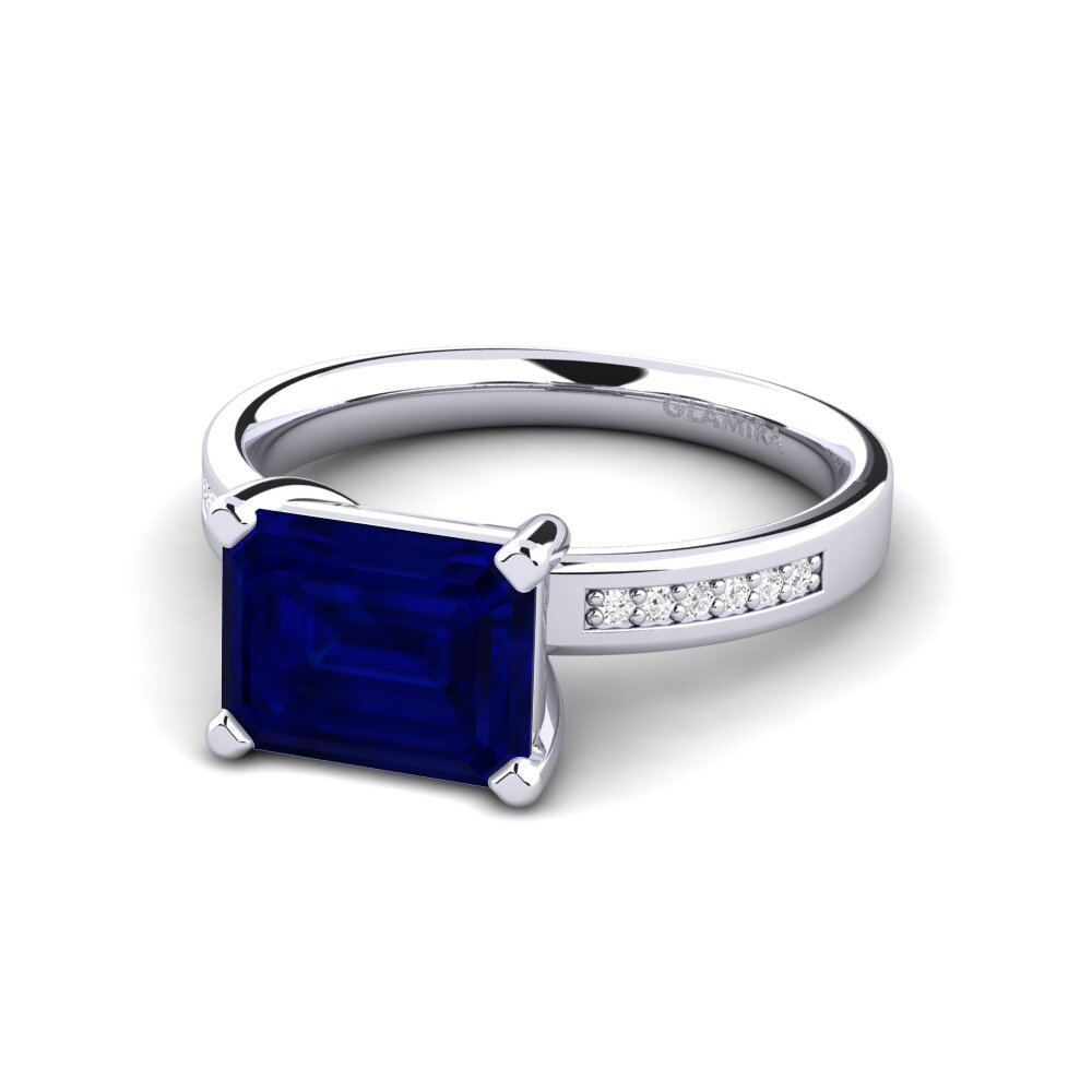 Sapphire Engagement Ring Carabell