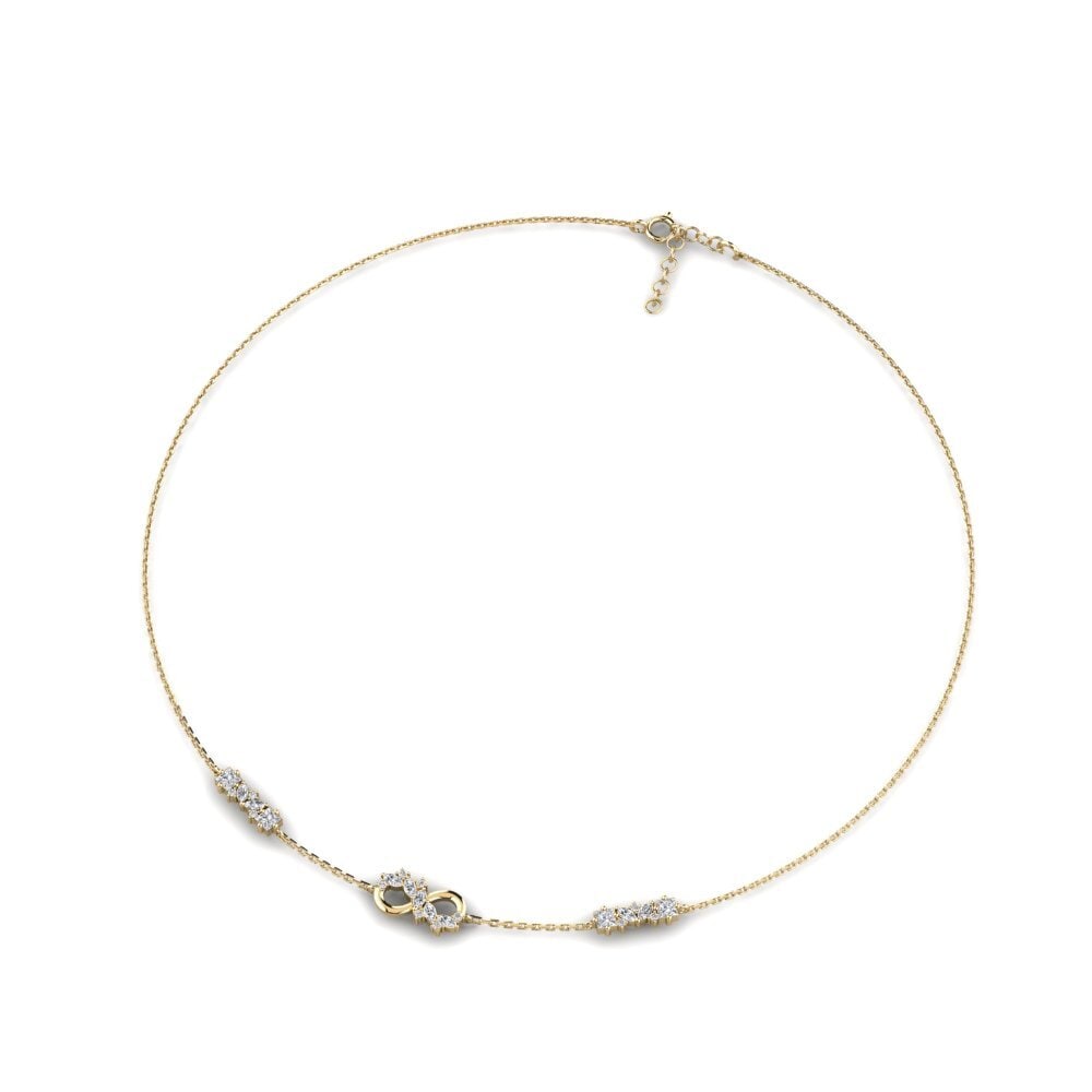 Collier Tour De Cou En Or Jaune 18 Carats - Longueur 44cm - Marque Fichera Preziosi - Neuf étiqueté