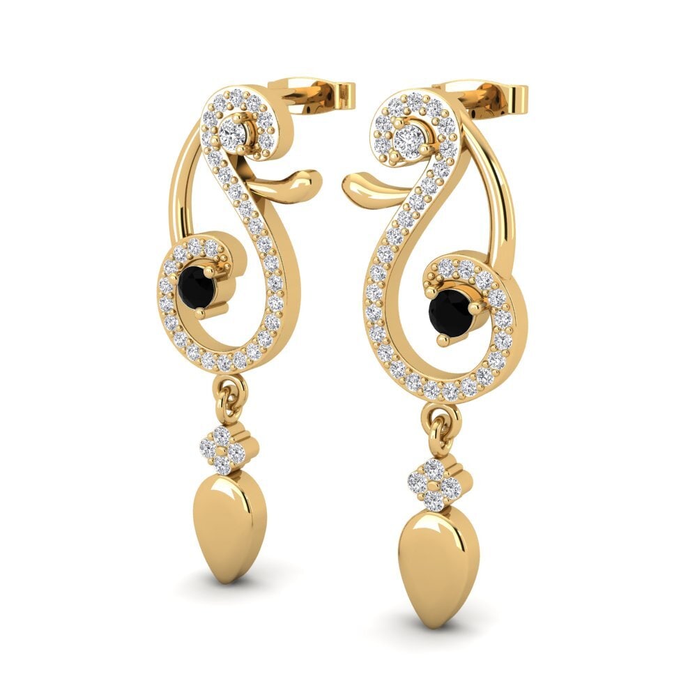 Black Onyx Women's Earring Carcee