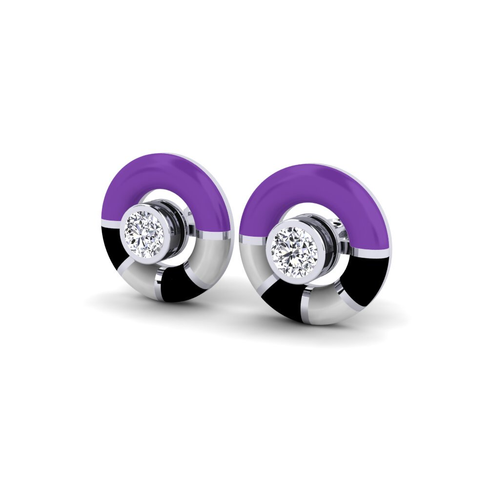 Diamante cresciuto in laboratorio Orecchino da donna Carcule