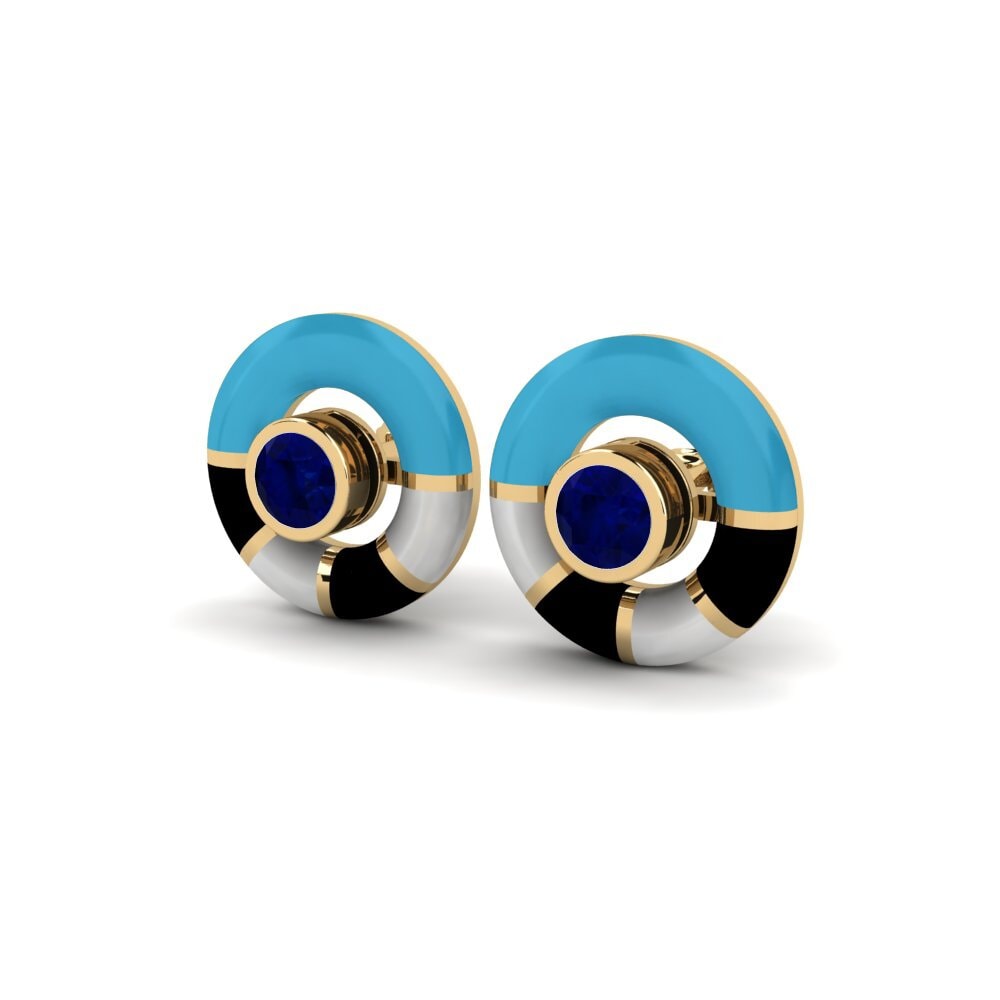 Safira Brincos Feminino Carcule