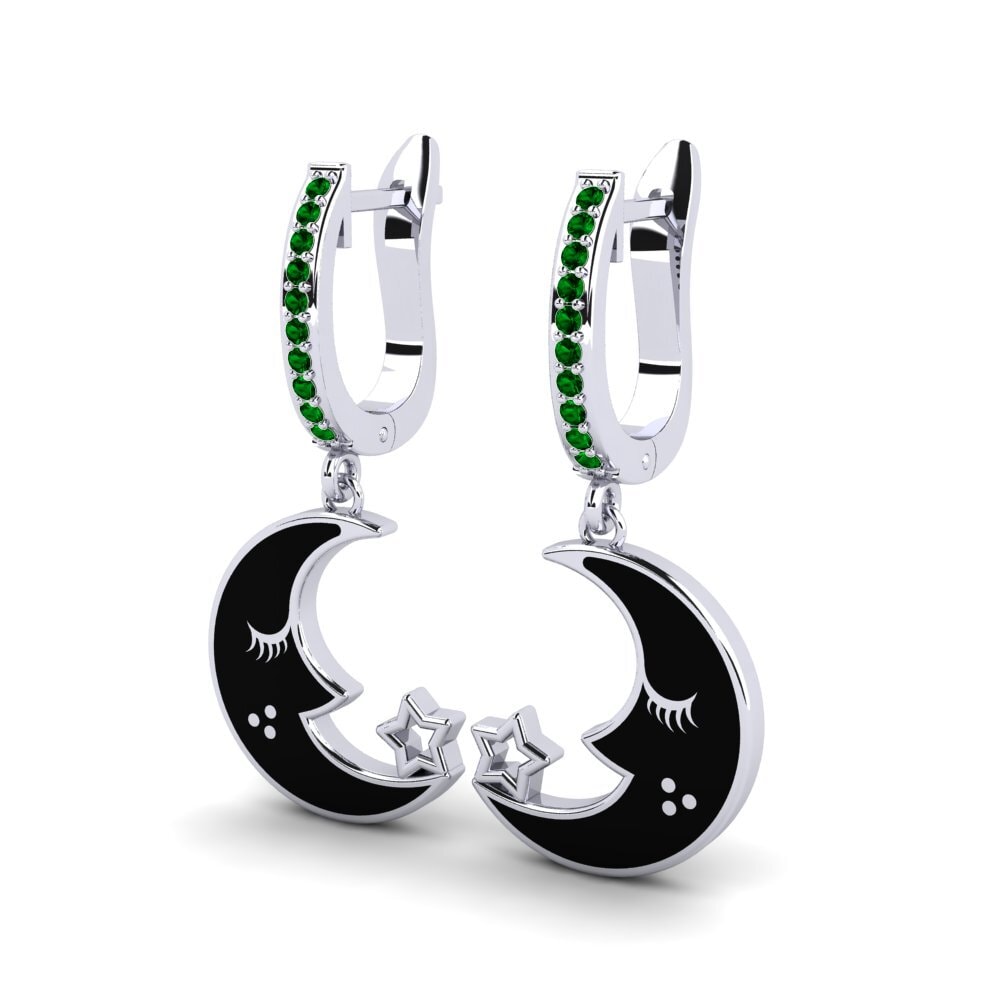 Zircone Verde Orecchino da donna Carenzo