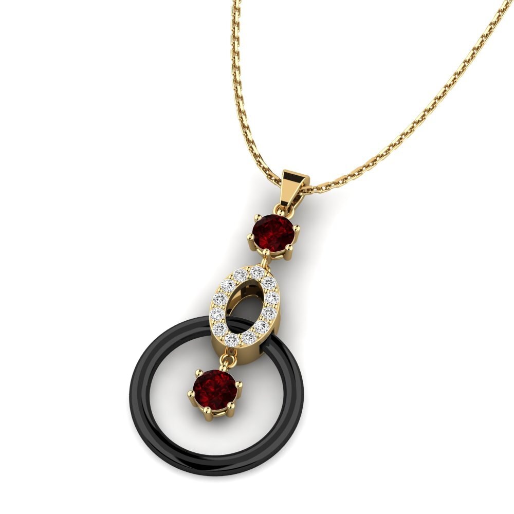 Garnet Women's Pendant Carie