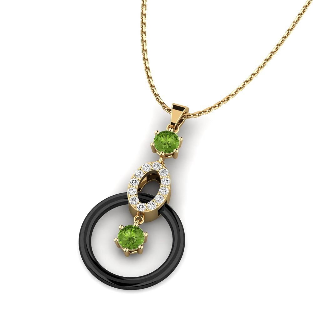 Peridoto Colgante de Mujer Carie