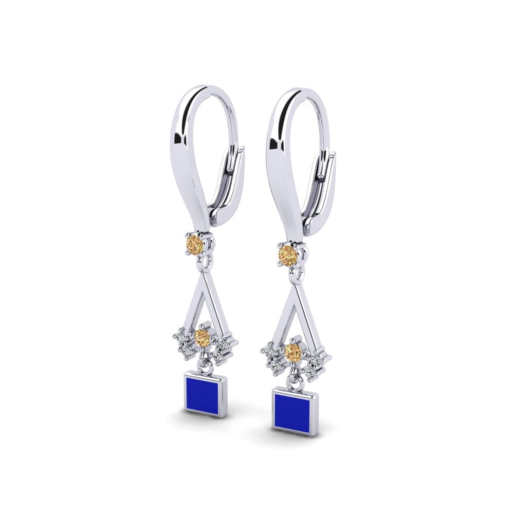 Diamante Marrone Orecchino da donna Carisa