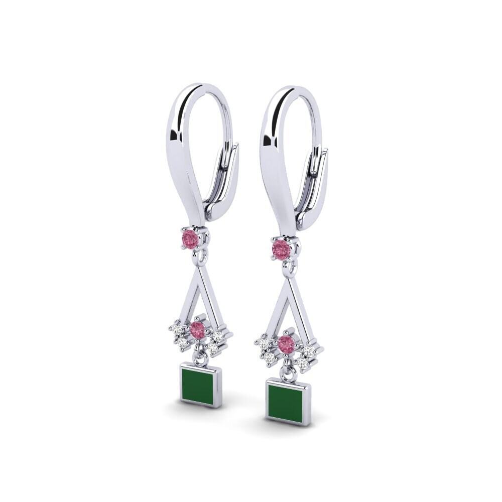 Rhodolite Garnet Women's Earring Carisa