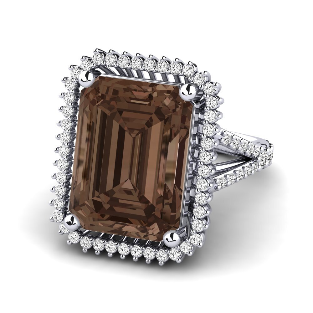 Smoky Quartz Ring Carli