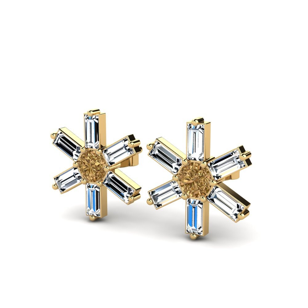 Brown Diamond Women's Earring Carmella
