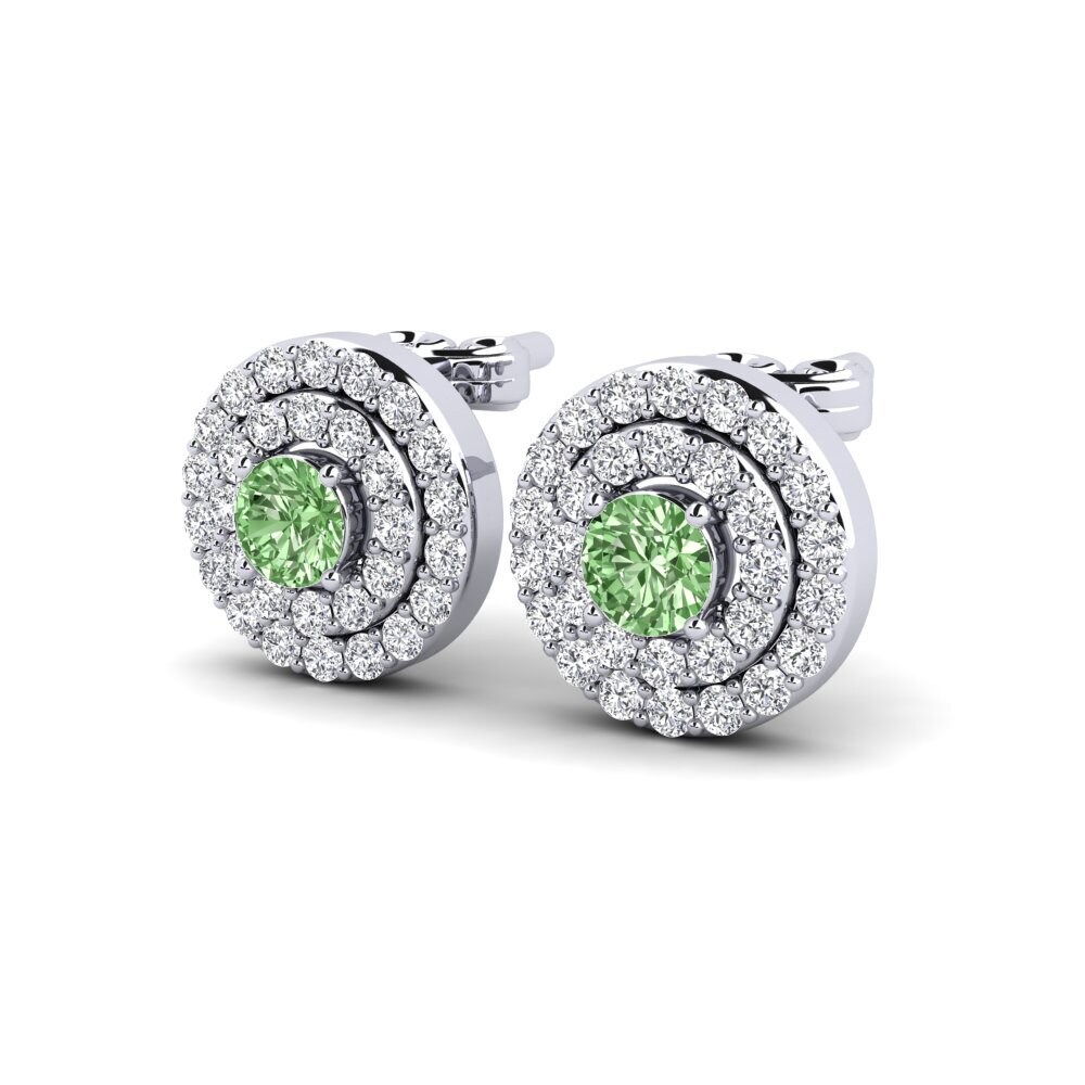 Green Diamond Women's Earring Carreiro