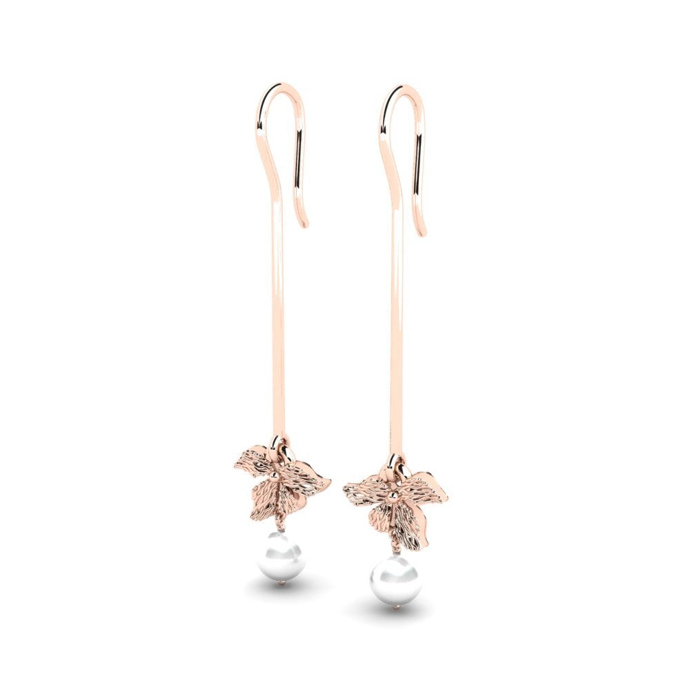 14ct Rose Gold Women's Earring Casias