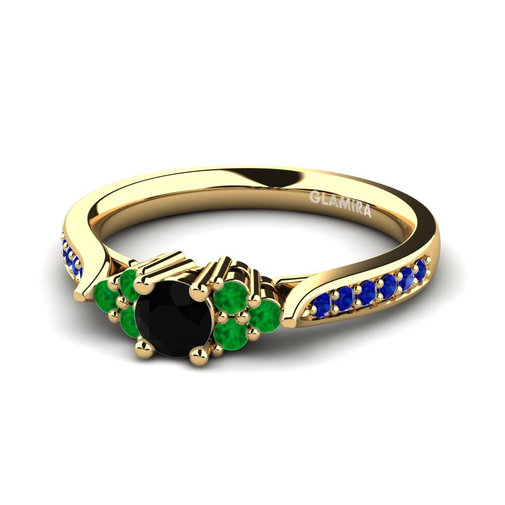 9k Yellow Gold Engagement Ring Cassidy