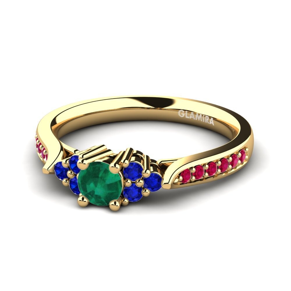 14k Yellow Gold Engagement Ring Cassidy