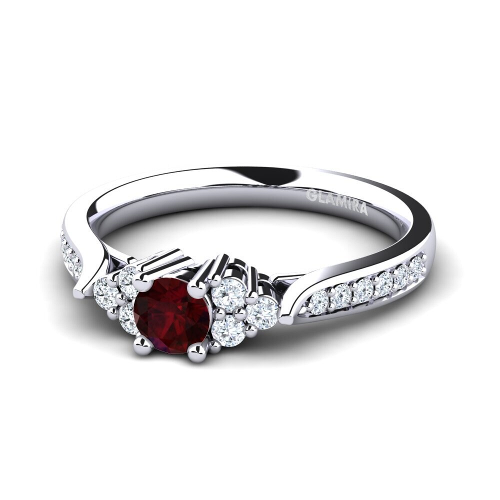 Garnet Engagement Ring Cassidy