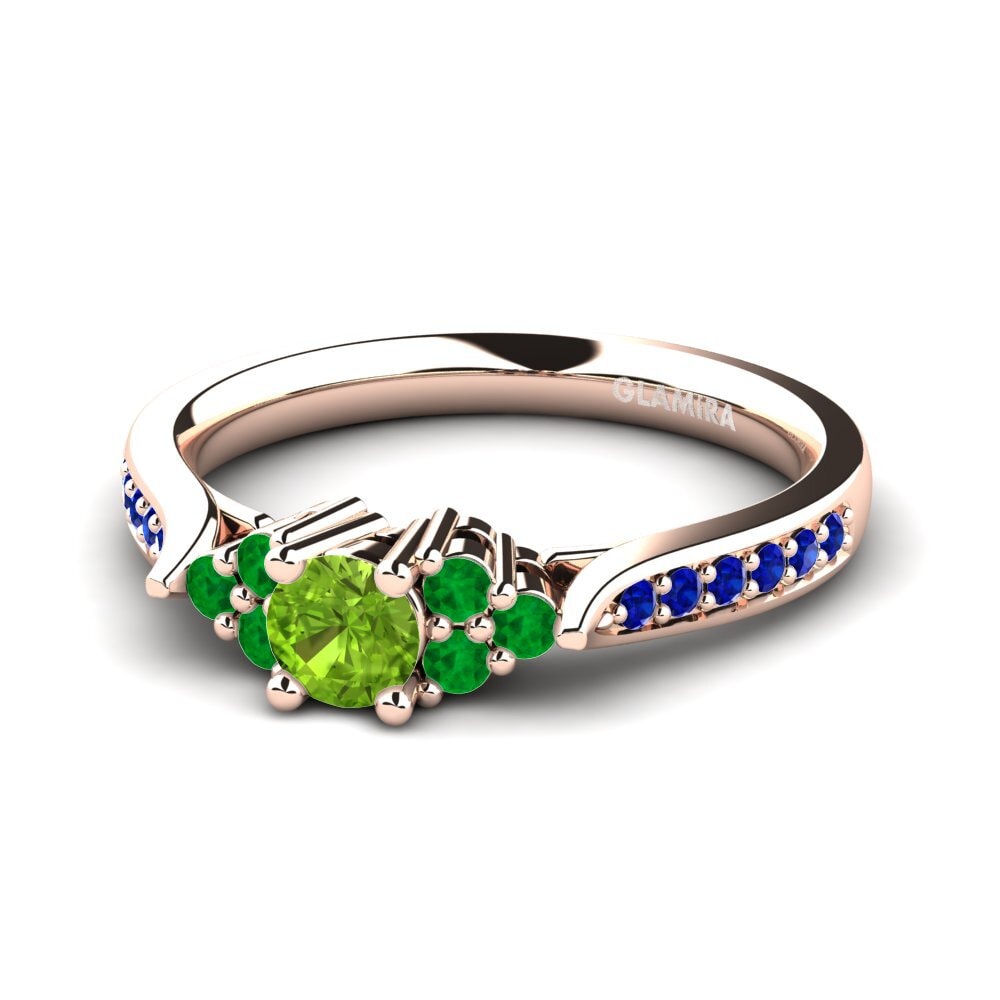 14ct Rose Gold Engagement Ring Cassidy