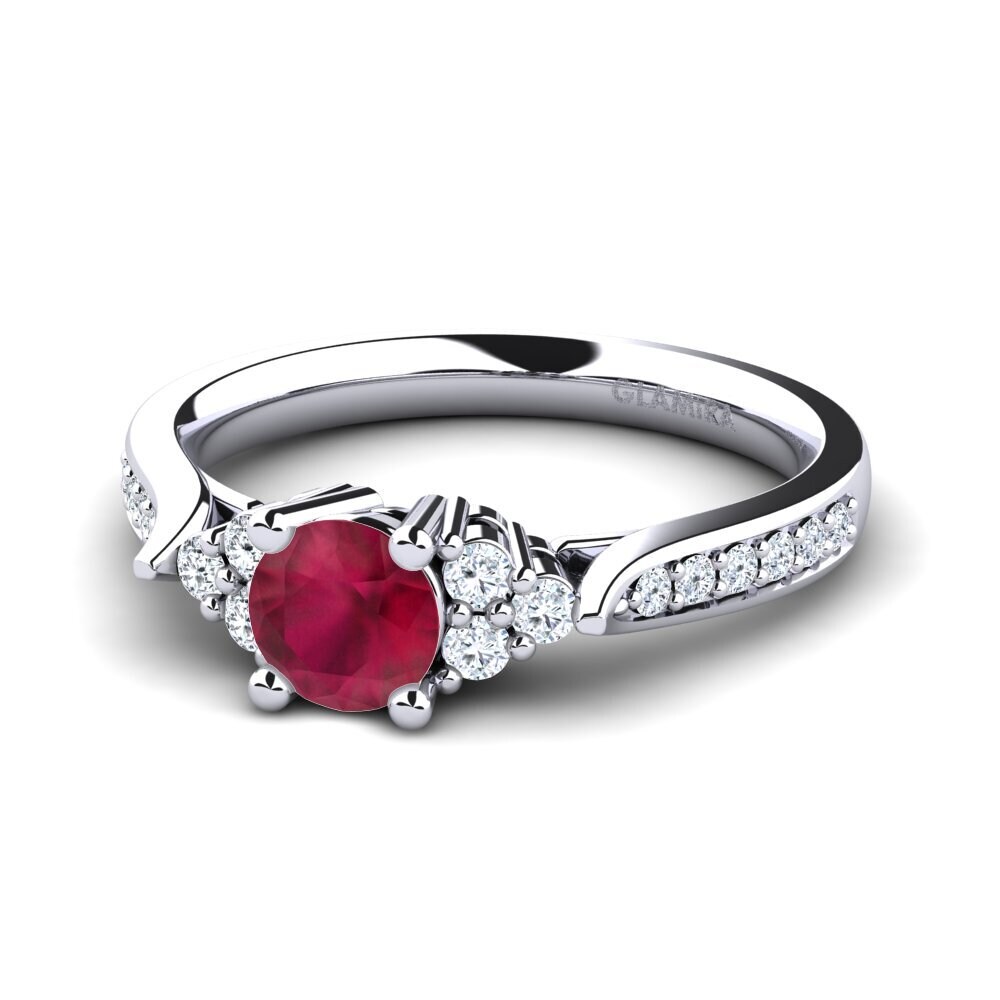 Rubin Verlobungsring Cassidy 0.5 crt