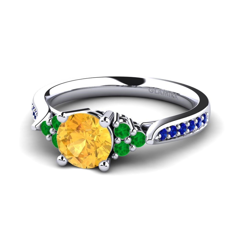 Anillo de compromiso Cassidy 0.8 crt