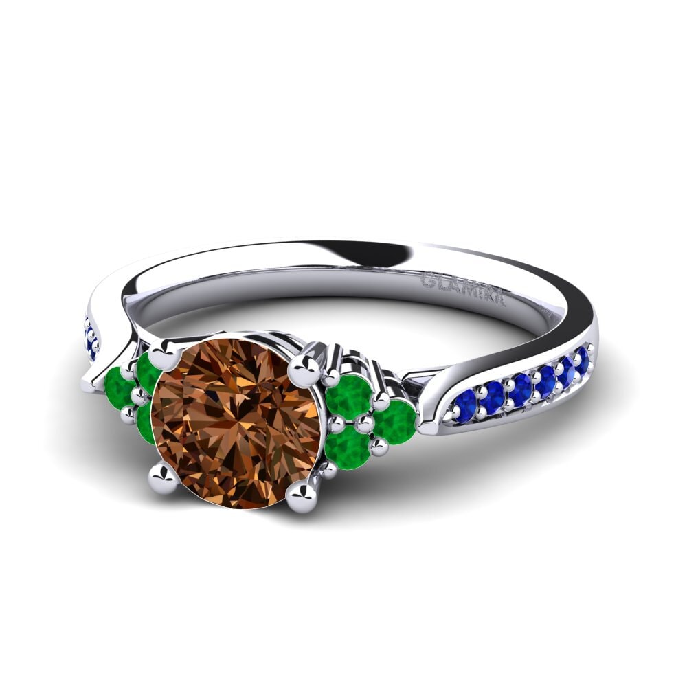Anillo de compromiso Cassidy 1.0 crt