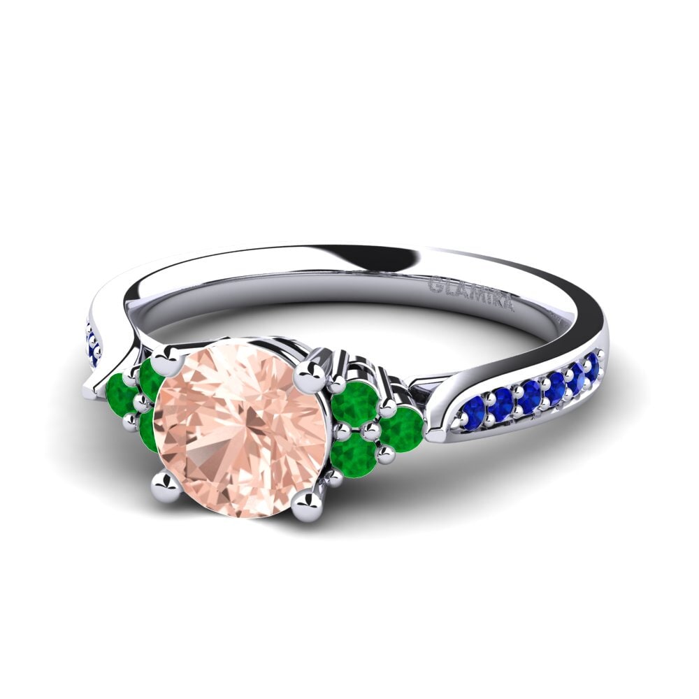 Morganite Engagement Ring Cassidy 1.0 crt