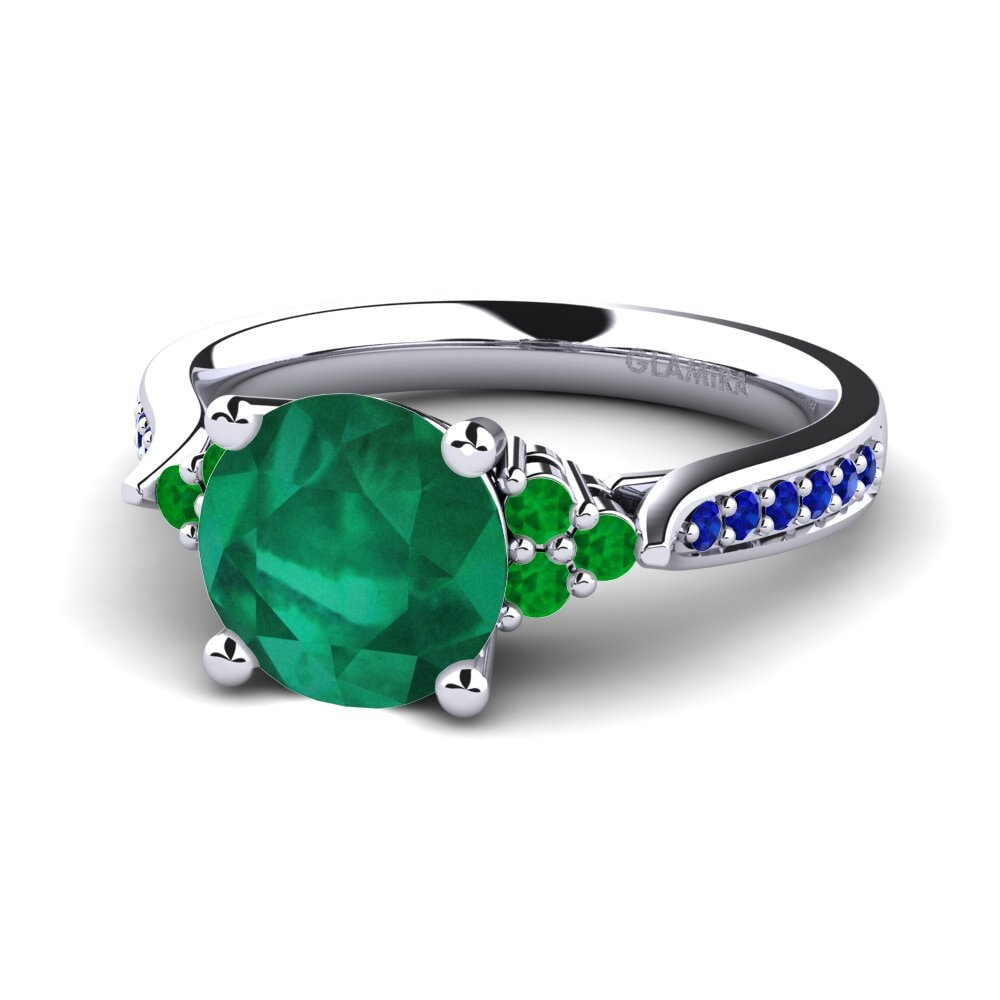 Emerald Engagement Ring Cassidy 2.0 crt