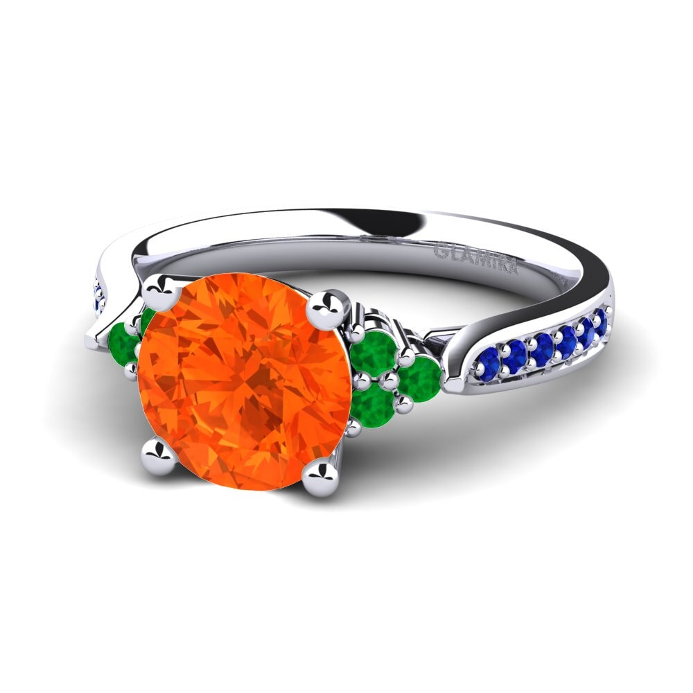 Fire-Opal Engagement Ring Cassidy 2.0 crt