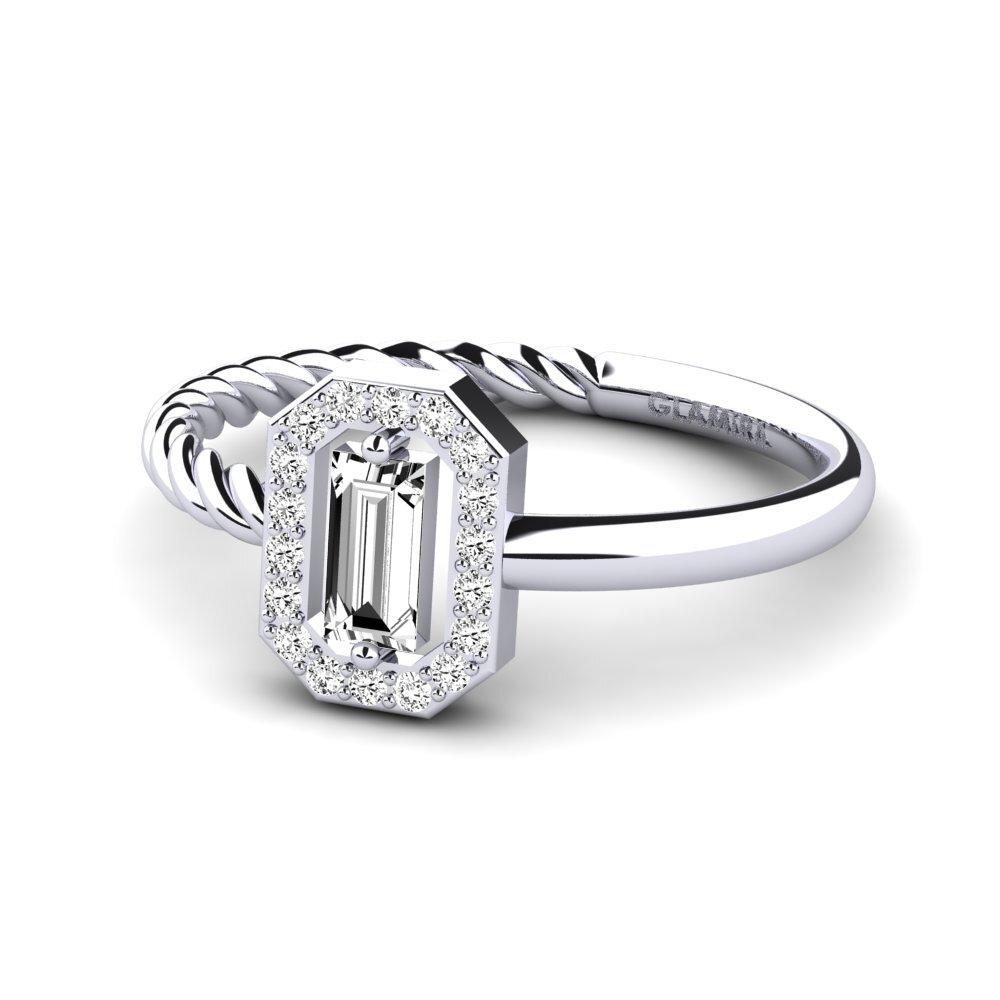 Moissanite Engagement Ring Cast