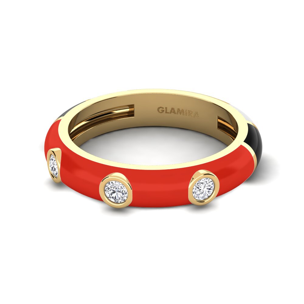 9ct Yellow Gold Ring Catena