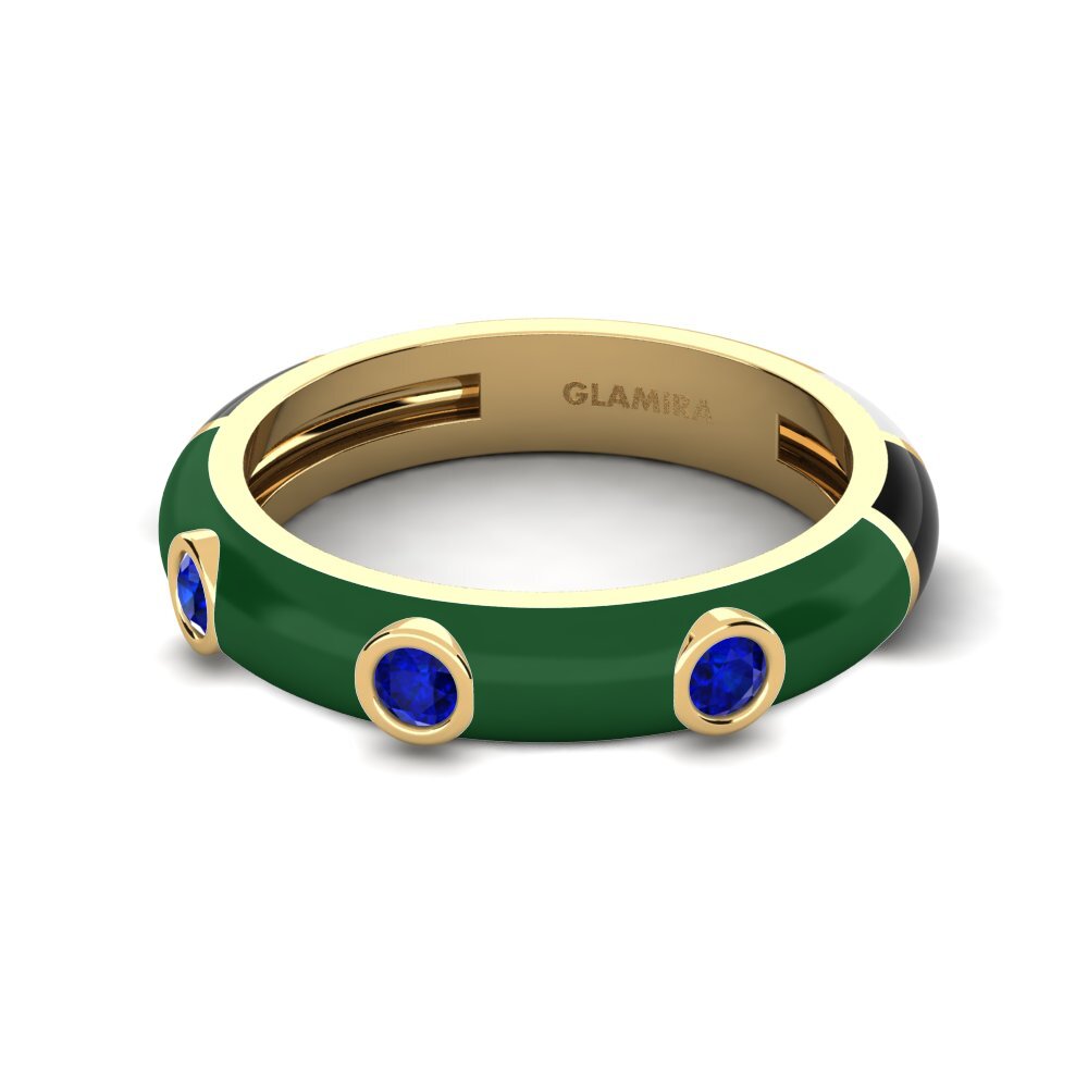 Ringe 3 & 5 Stones Saphir