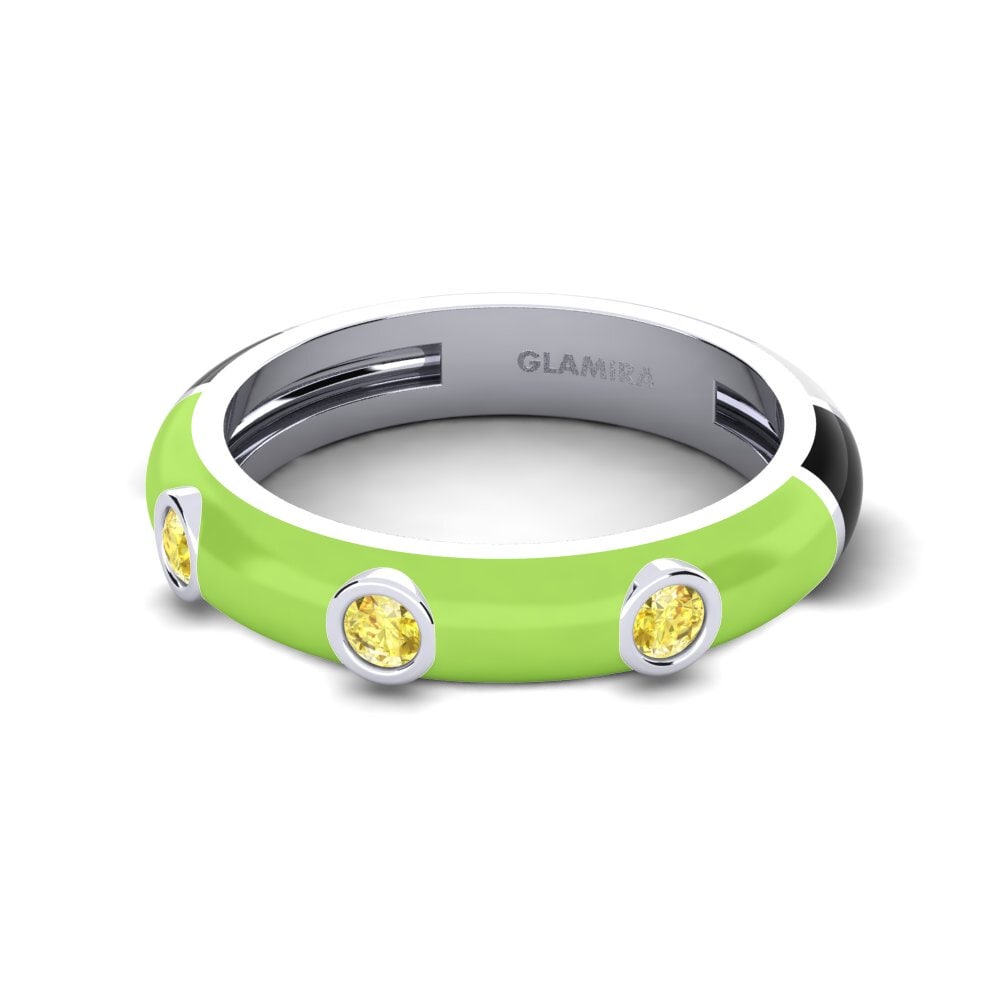 Zafiro amarillo Anillo Catena