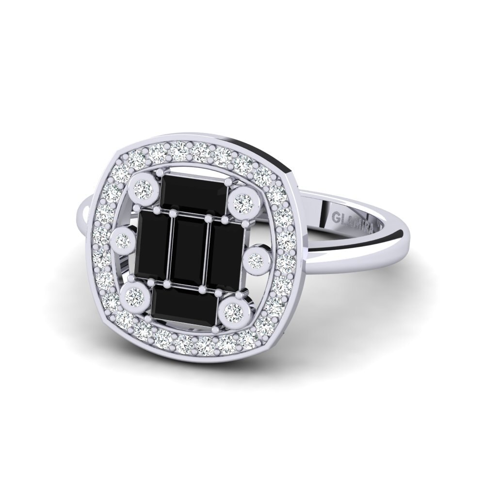 Black Diamond Engagement Ring Catfish