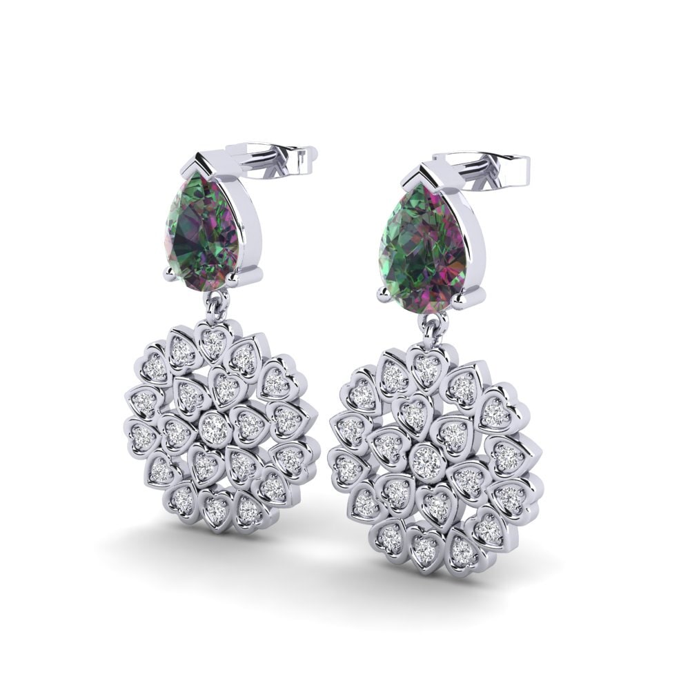 Mystic Topaz Women's Earring Catmint